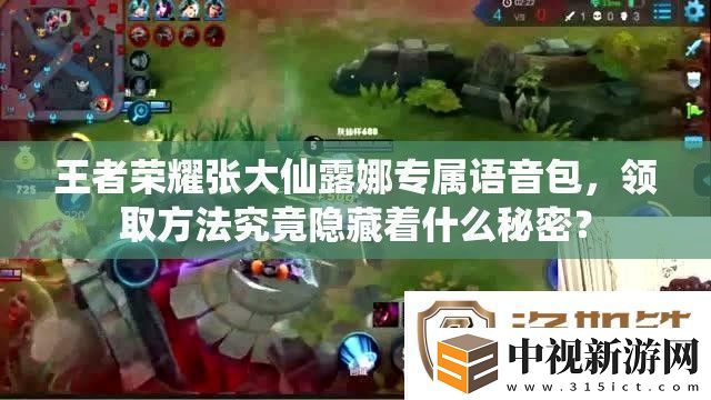 王者榮耀張大仙露娜專屬語音包
