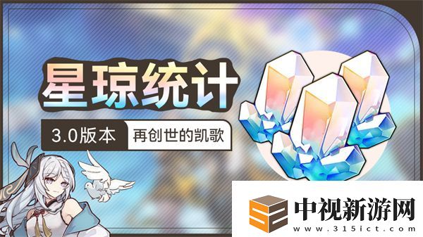 崩壞星穹鐵道3.0零氪可獲取星瓊數量統計