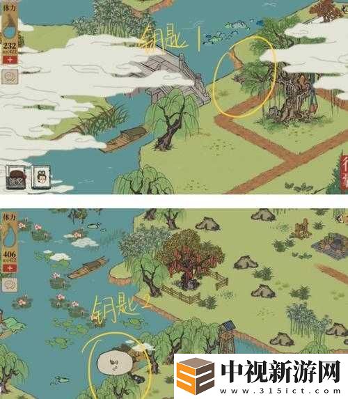 江南百景圖杭州府探險第四章寶箱鑰匙位置全知曉及錢塘春行寶箱鑰匙圖文匯總